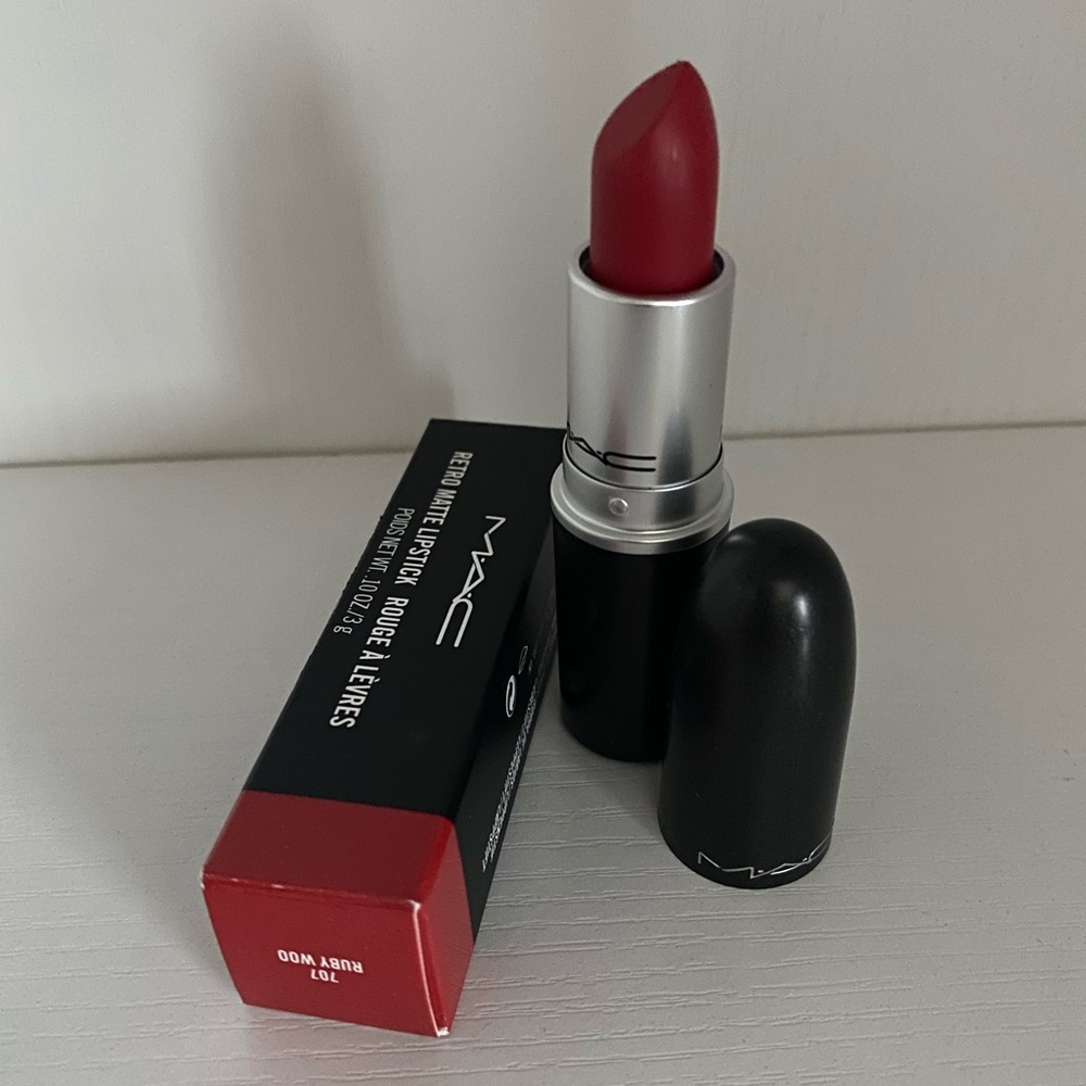 NIB MAC Cosmetics Ruby Woo Lipstick